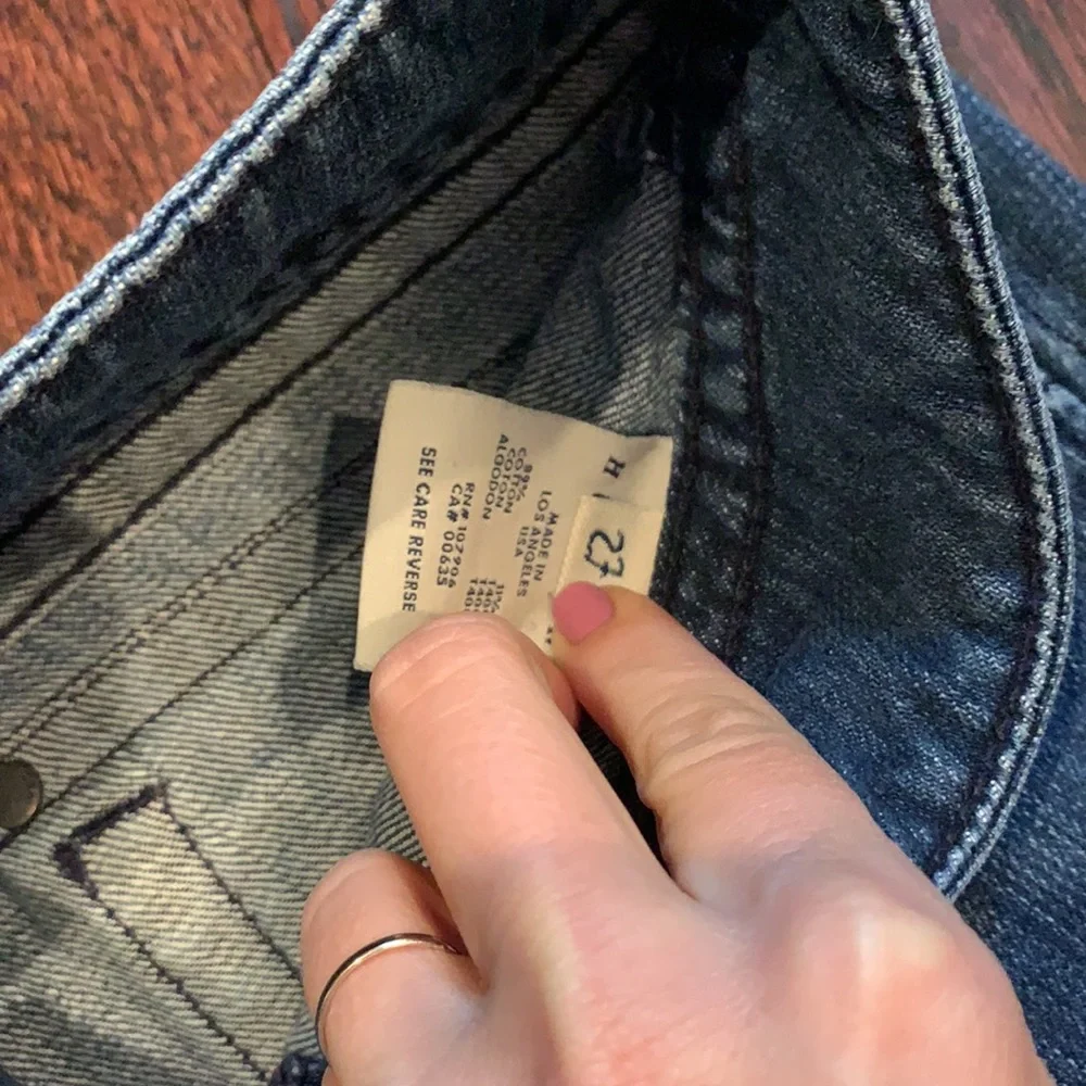 HUDSON JEANS SZ 27 GREAT CONDITION - Picture 4 of 5